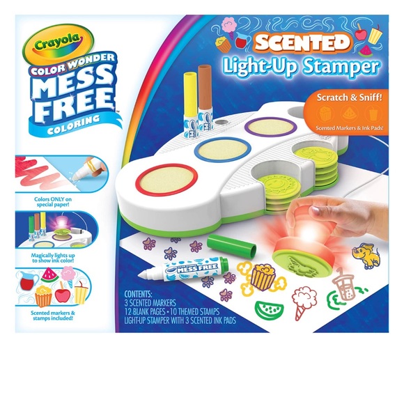 Crayola color wonder mess free light-up stamper NWT for girls & boys - Picture 8 of 8